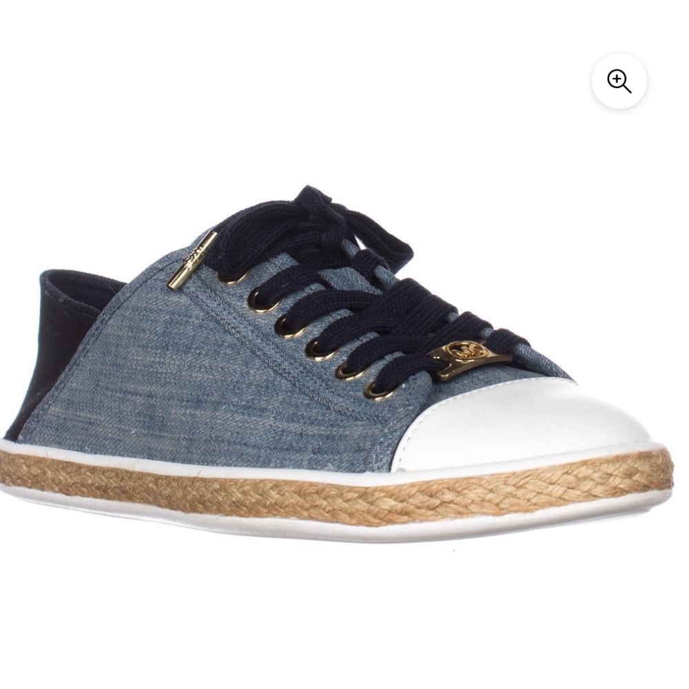 Womens MICHAEL Michael Kors Kristy Slide Heel
Cap Espadrille Sneakers